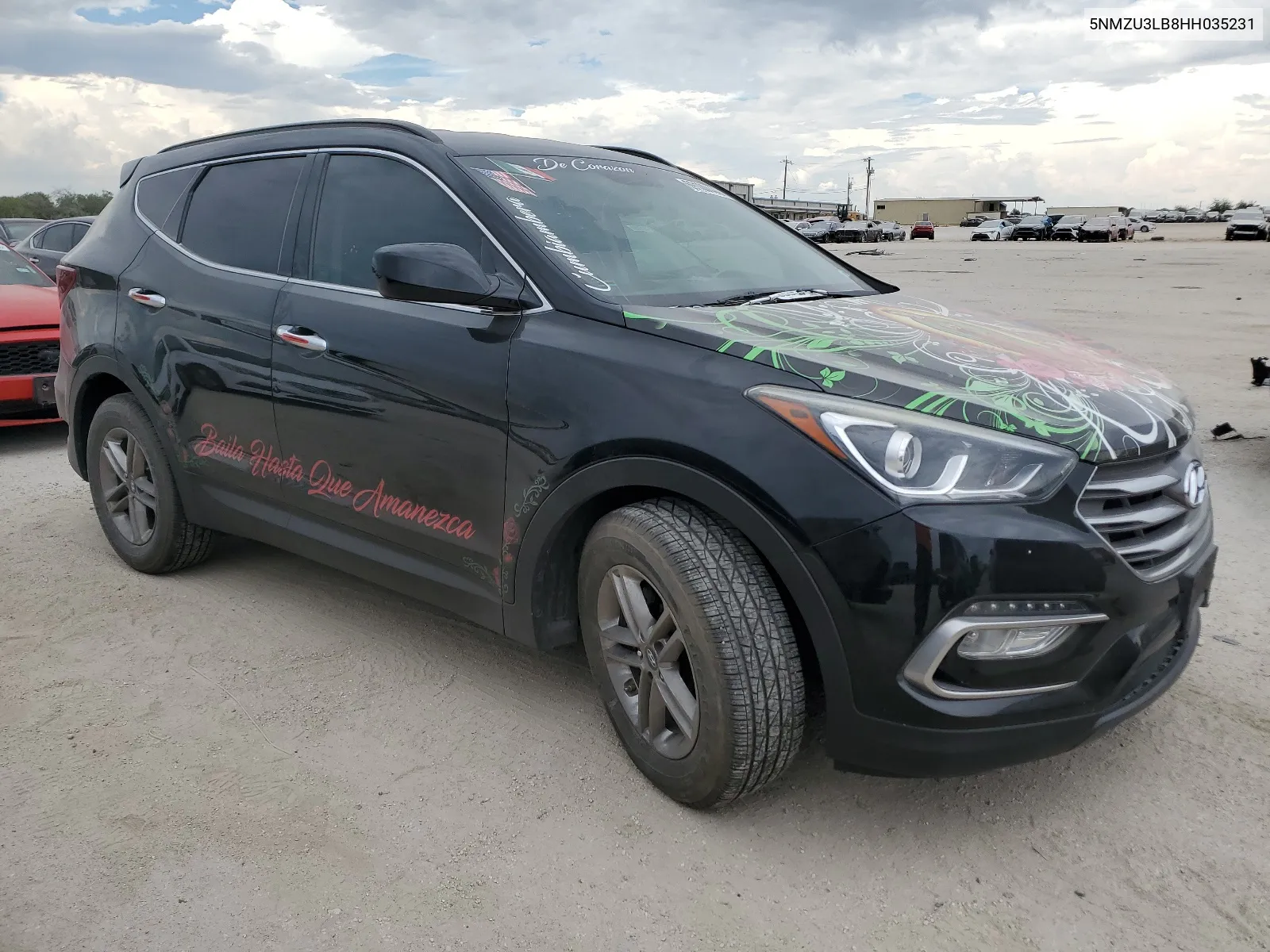 2017 Hyundai Santa Fe Sport VIN: 5NMZU3LB8HH035231 Lot: 69100444