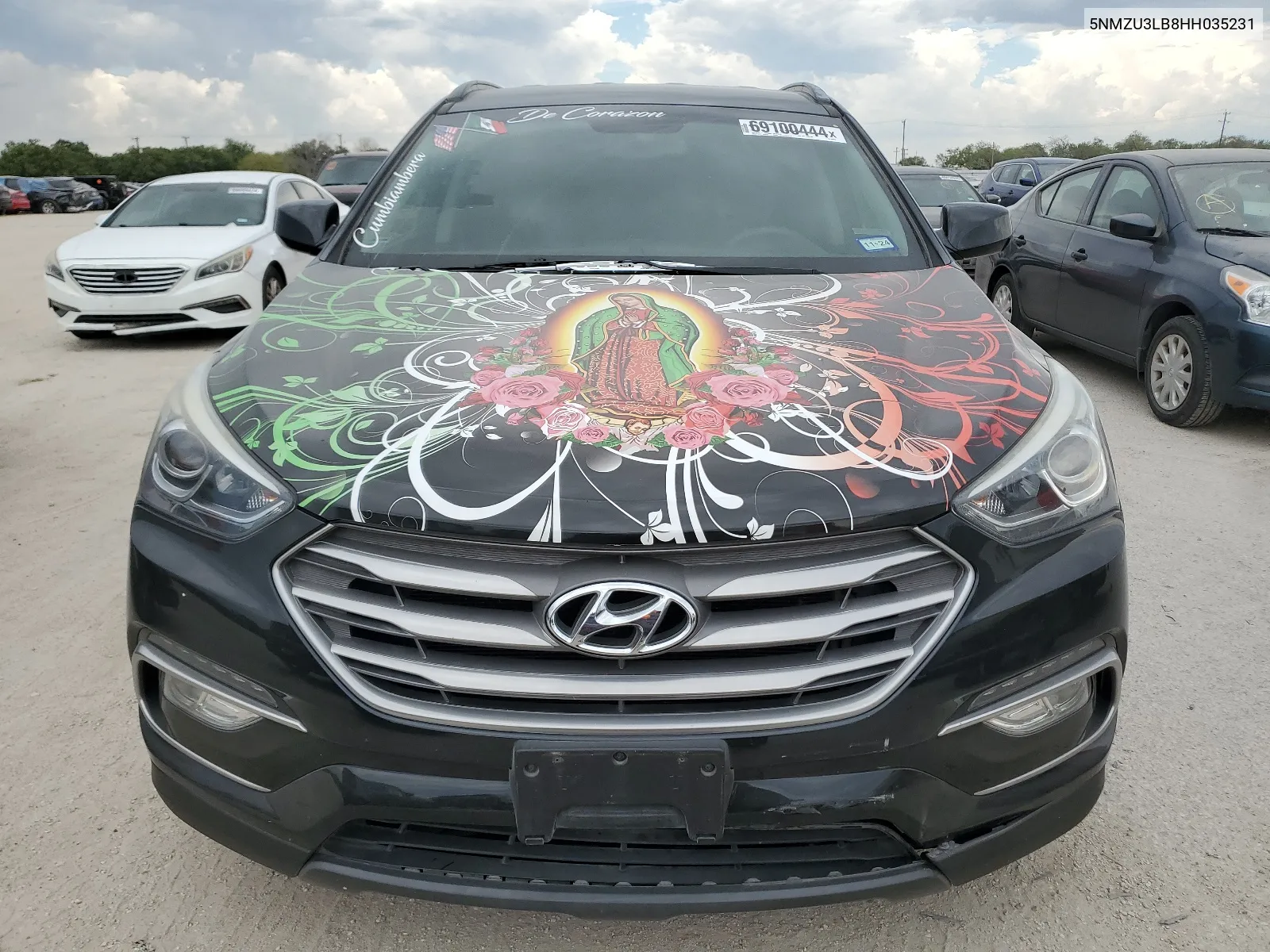 5NMZU3LB8HH035231 2017 Hyundai Santa Fe Sport