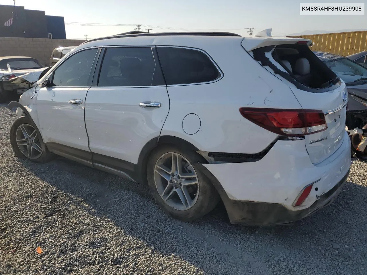 KM8SR4HF8HU239908 2017 Hyundai Santa Fe Se Ultimate