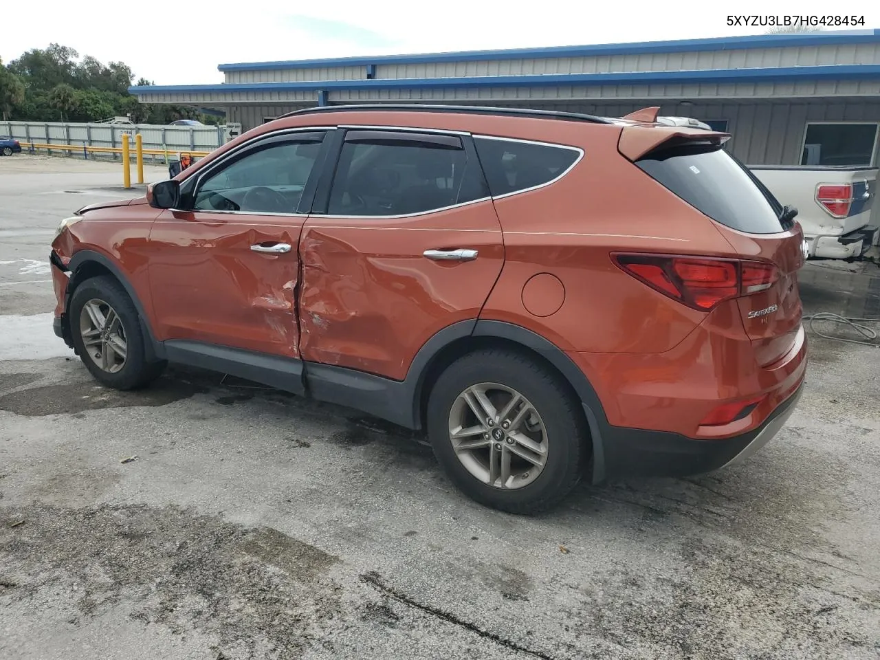 5XYZU3LB7HG428454 2017 Hyundai Santa Fe Sport