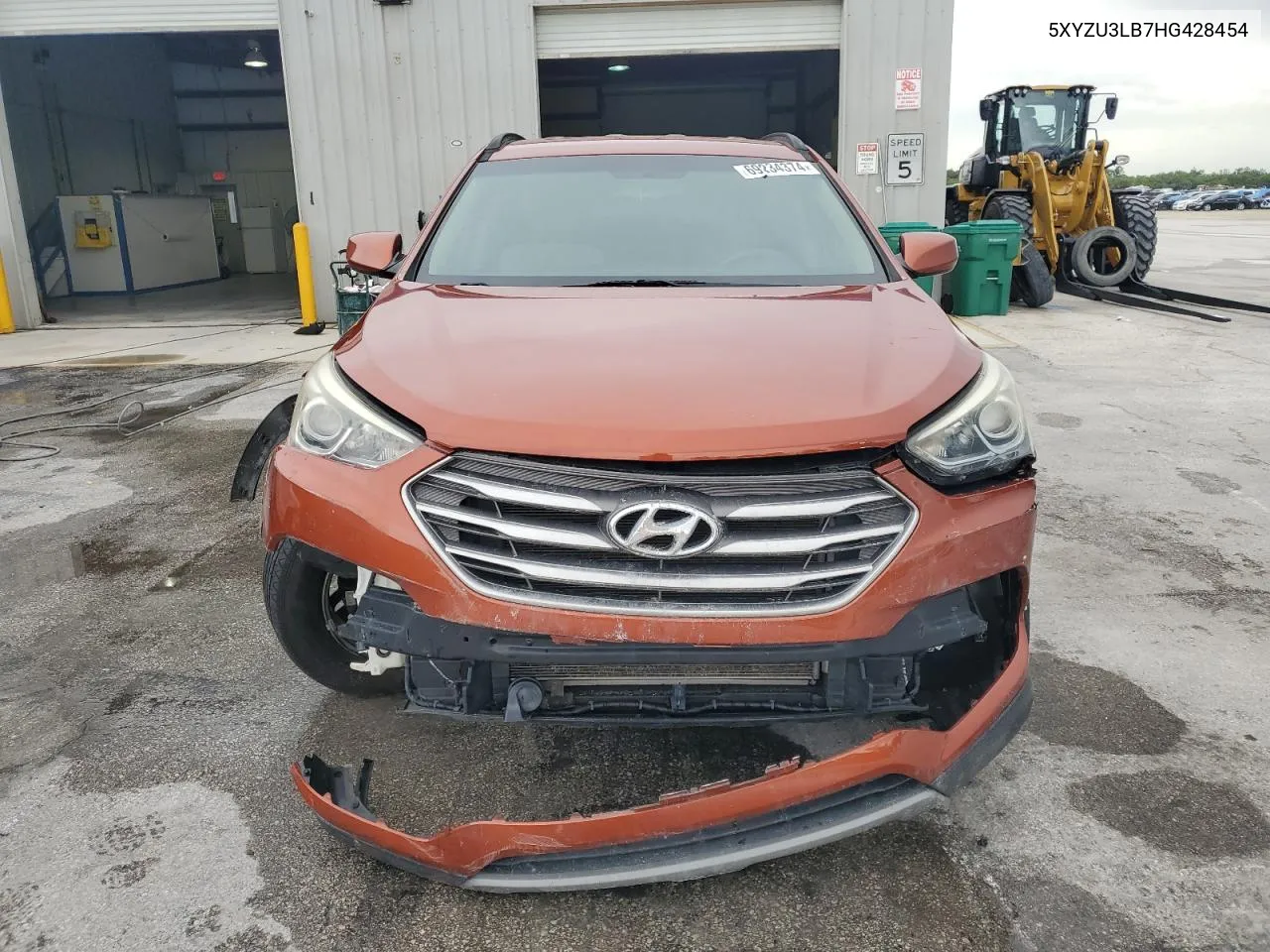 5XYZU3LB7HG428454 2017 Hyundai Santa Fe Sport