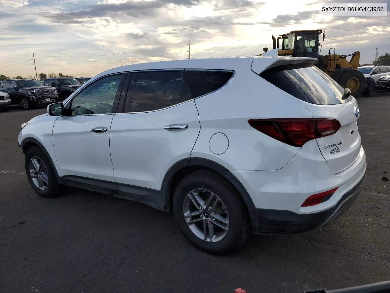 2017 Hyundai Santa Fe Sport VIN: 5XYZTDLB6HG443956 Lot: 69451554