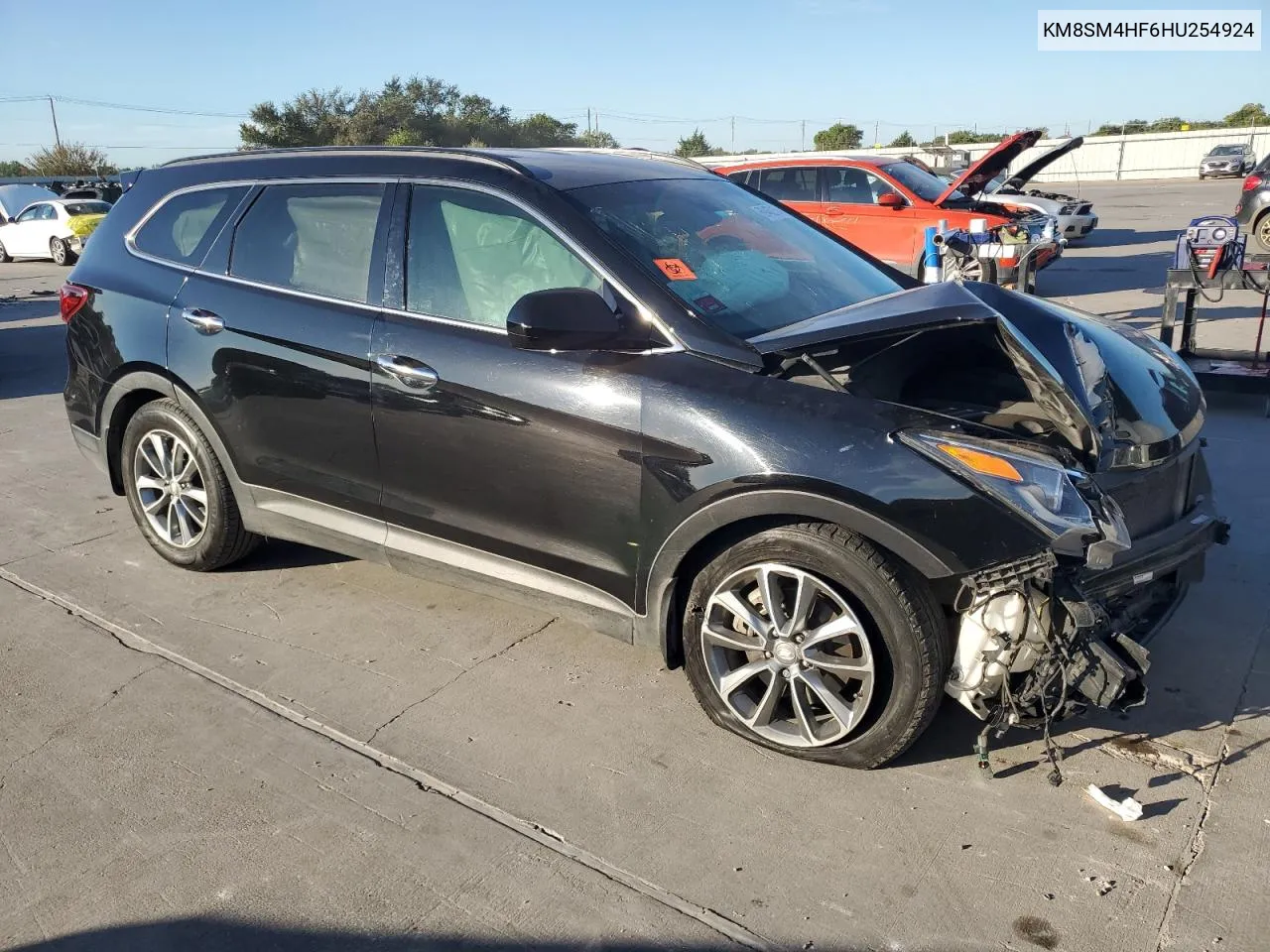 2017 Hyundai Santa Fe Se VIN: KM8SM4HF6HU254924 Lot: 69462154