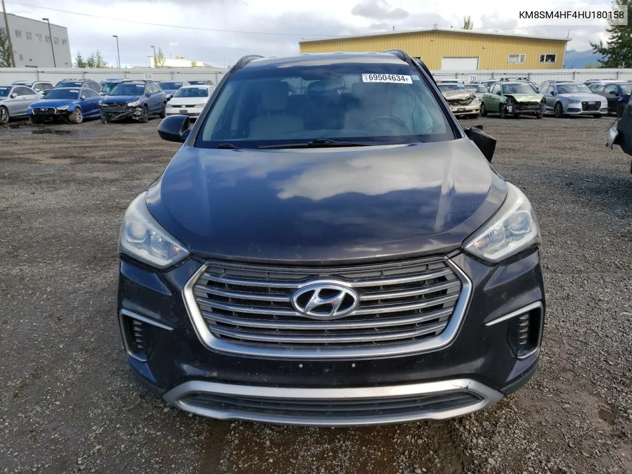 2017 Hyundai Santa Fe Se VIN: KM8SM4HF4HU180158 Lot: 69504634