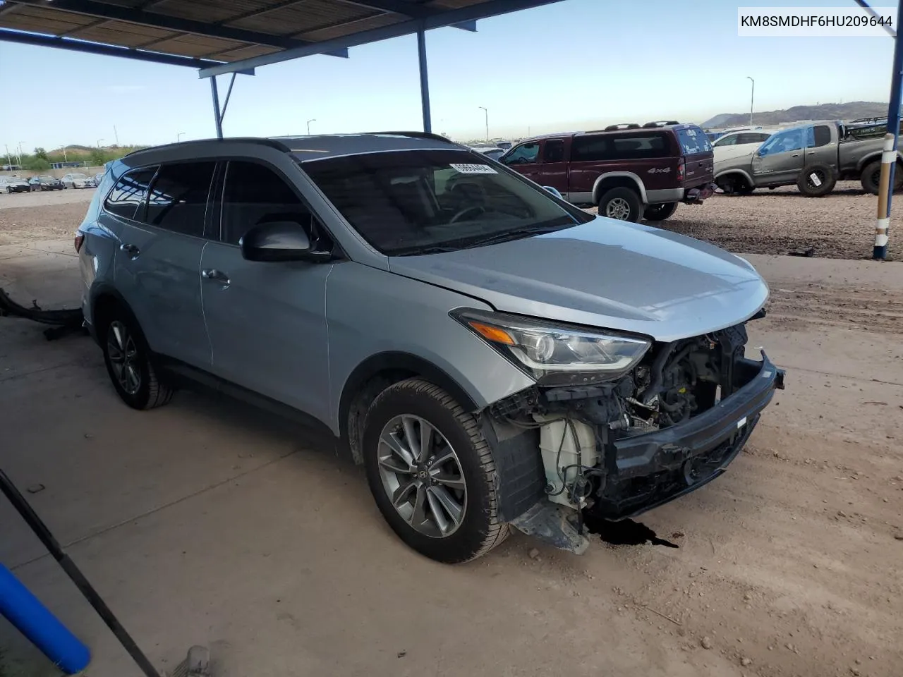 KM8SMDHF6HU209644 2017 Hyundai Santa Fe Se