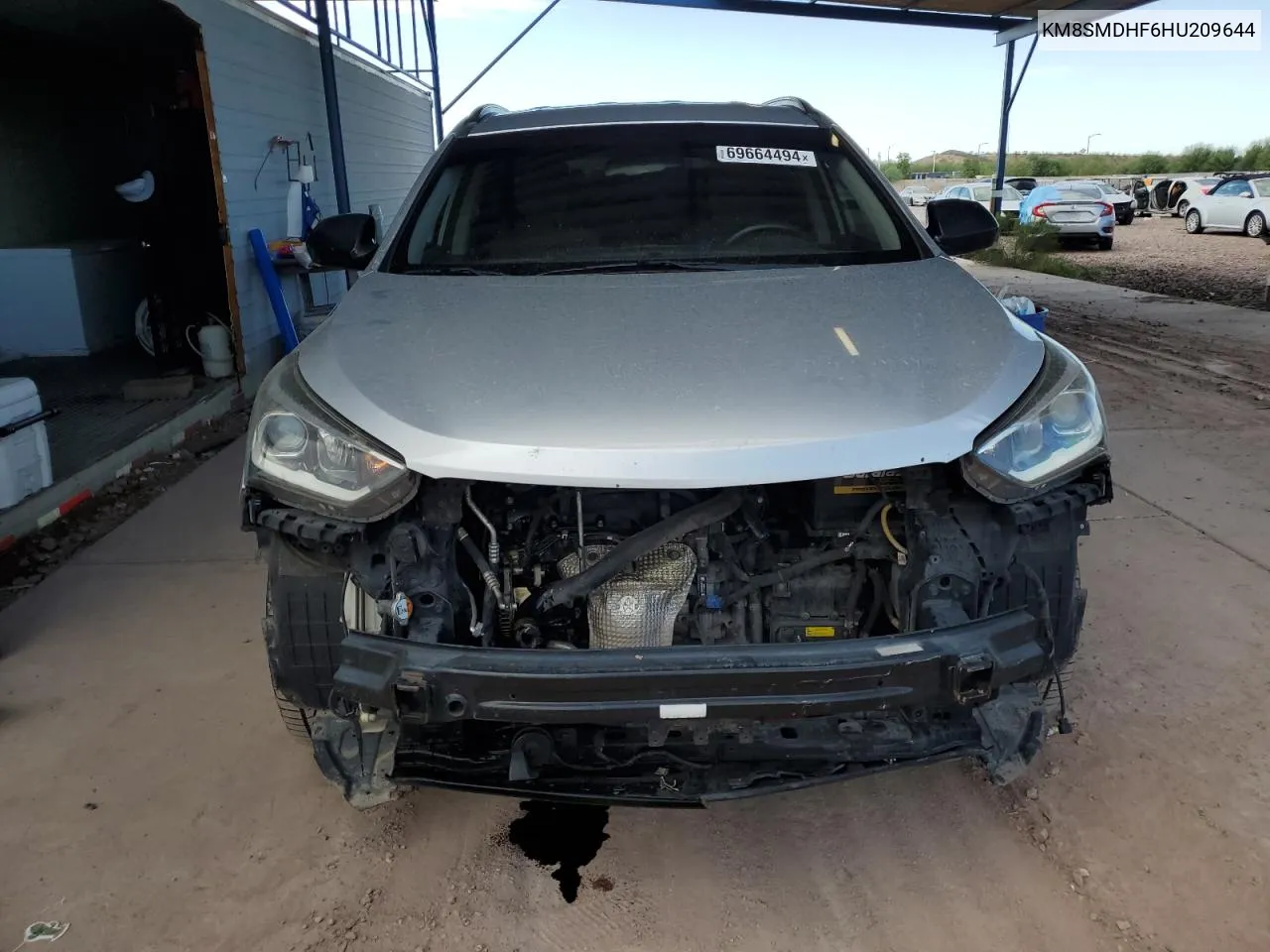 KM8SMDHF6HU209644 2017 Hyundai Santa Fe Se