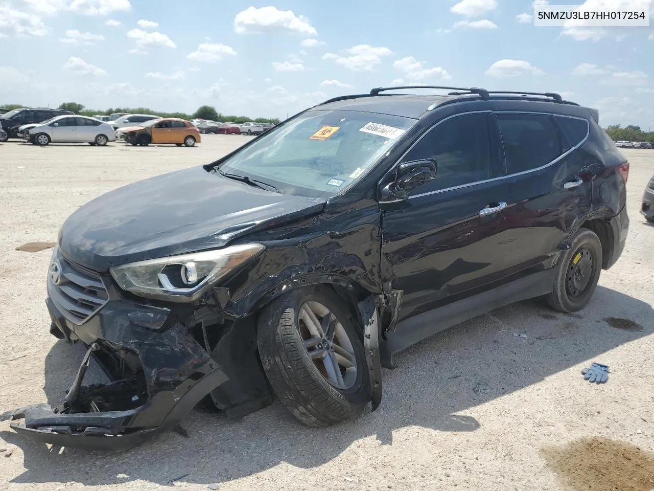 2017 Hyundai Santa Fe Sport VIN: 5NMZU3LB7HH017254 Lot: 69666004