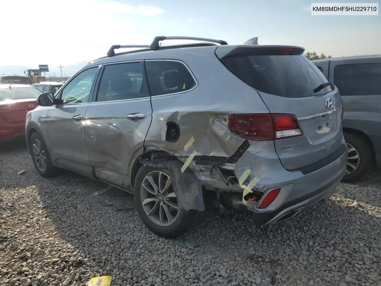 KM8SMDHF5HU229710 2017 Hyundai Santa Fe Se