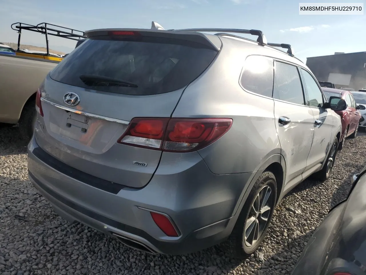 KM8SMDHF5HU229710 2017 Hyundai Santa Fe Se