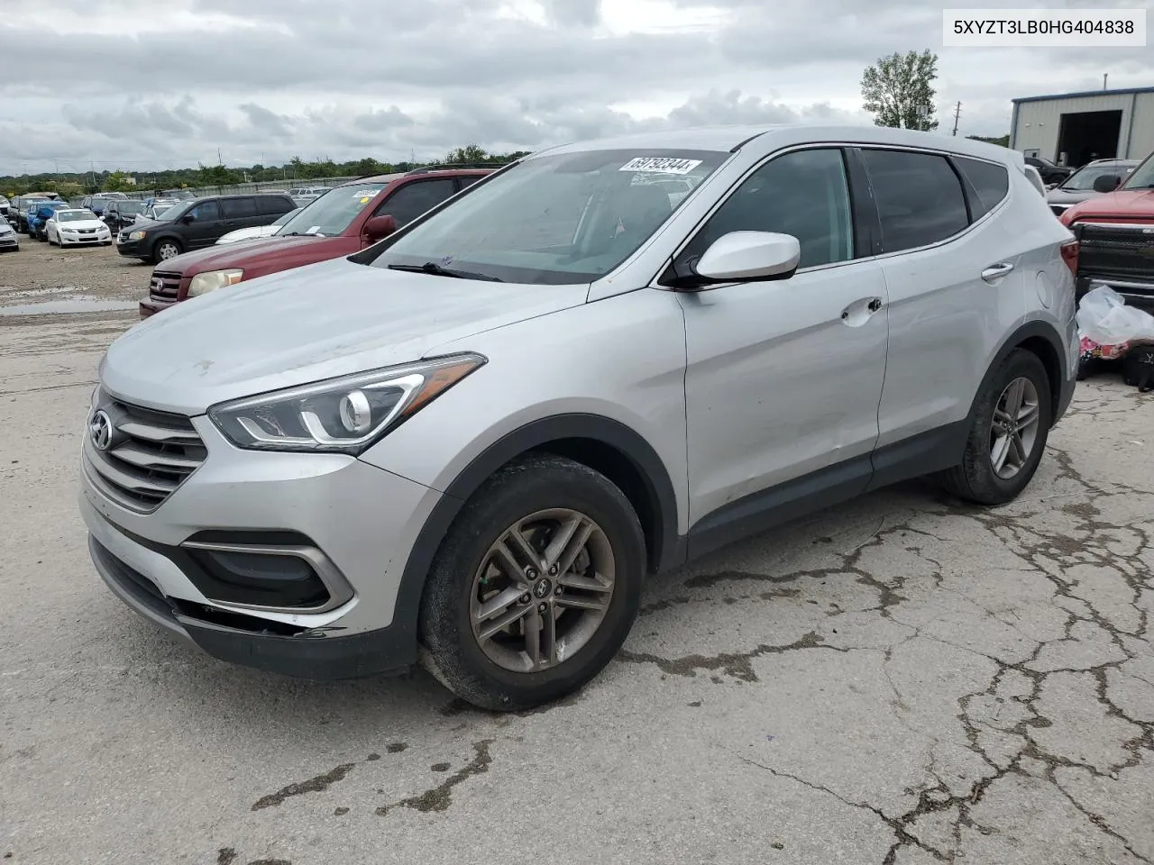 2017 Hyundai Santa Fe Sport VIN: 5XYZT3LB0HG404838 Lot: 69792344