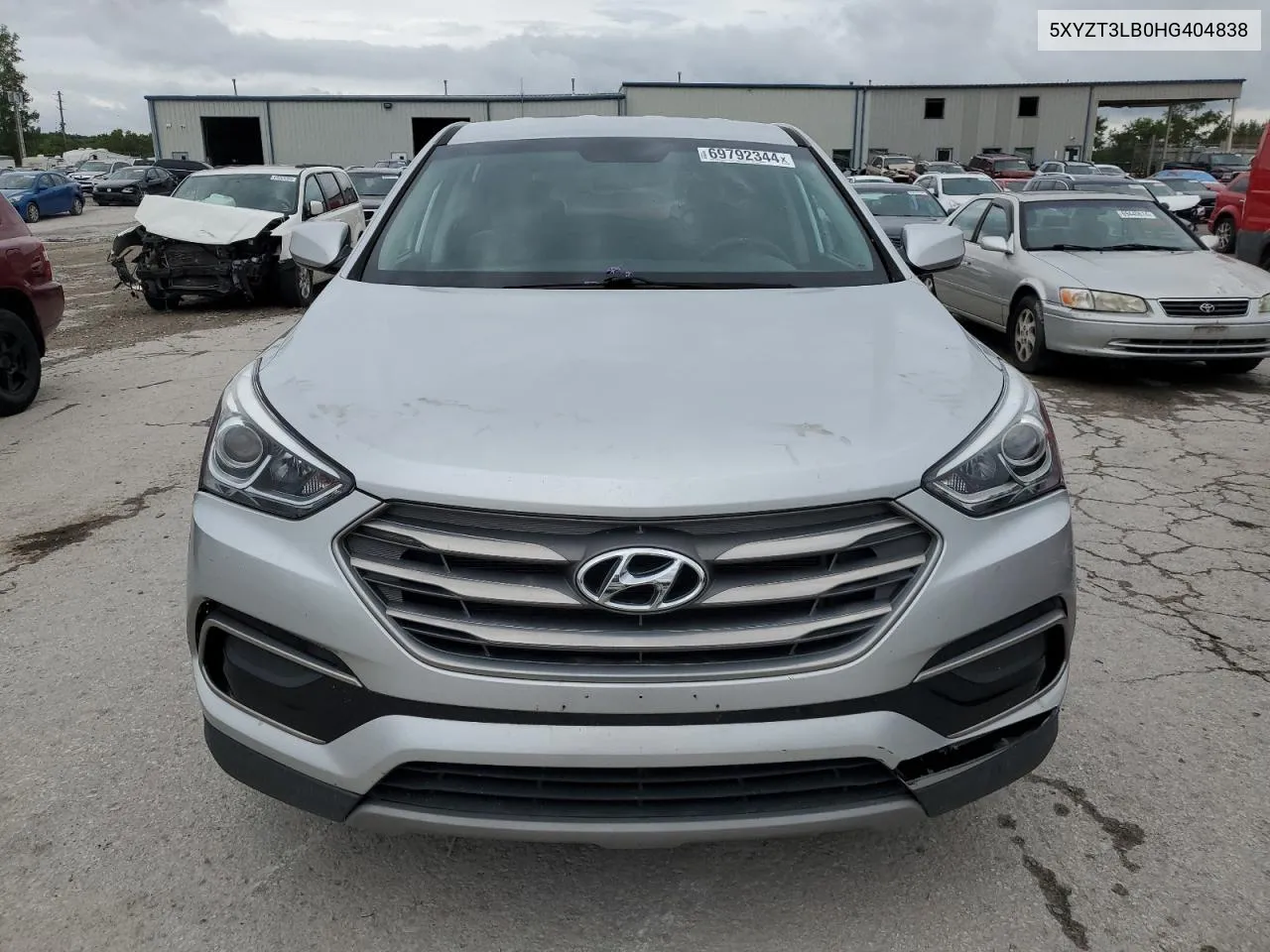 2017 Hyundai Santa Fe Sport VIN: 5XYZT3LB0HG404838 Lot: 69792344