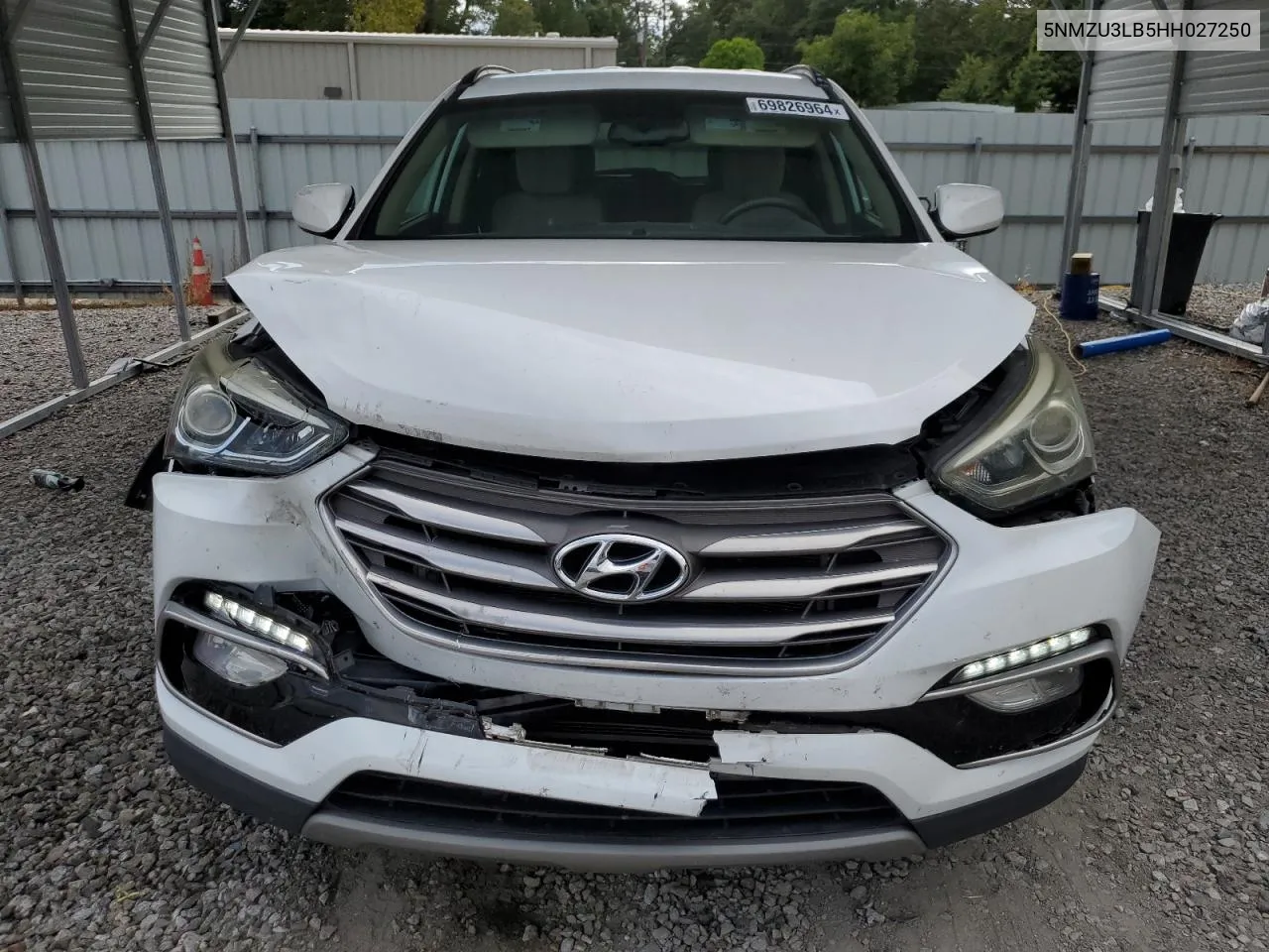 2017 Hyundai Santa Fe Sport VIN: 5NMZU3LB5HH027250 Lot: 69826964