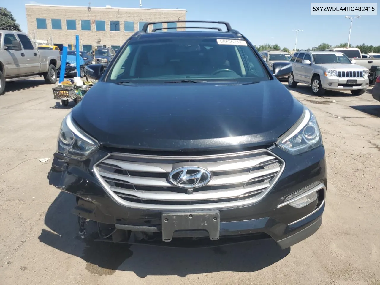 2017 Hyundai Santa Fe Sport VIN: 5XYZWDLA4HG482415 Lot: 69866244