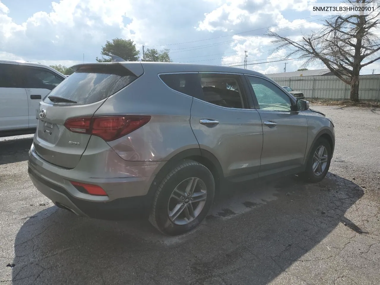 2017 Hyundai Santa Fe Sport VIN: 5NMZT3LB3HH020901 Lot: 69880434