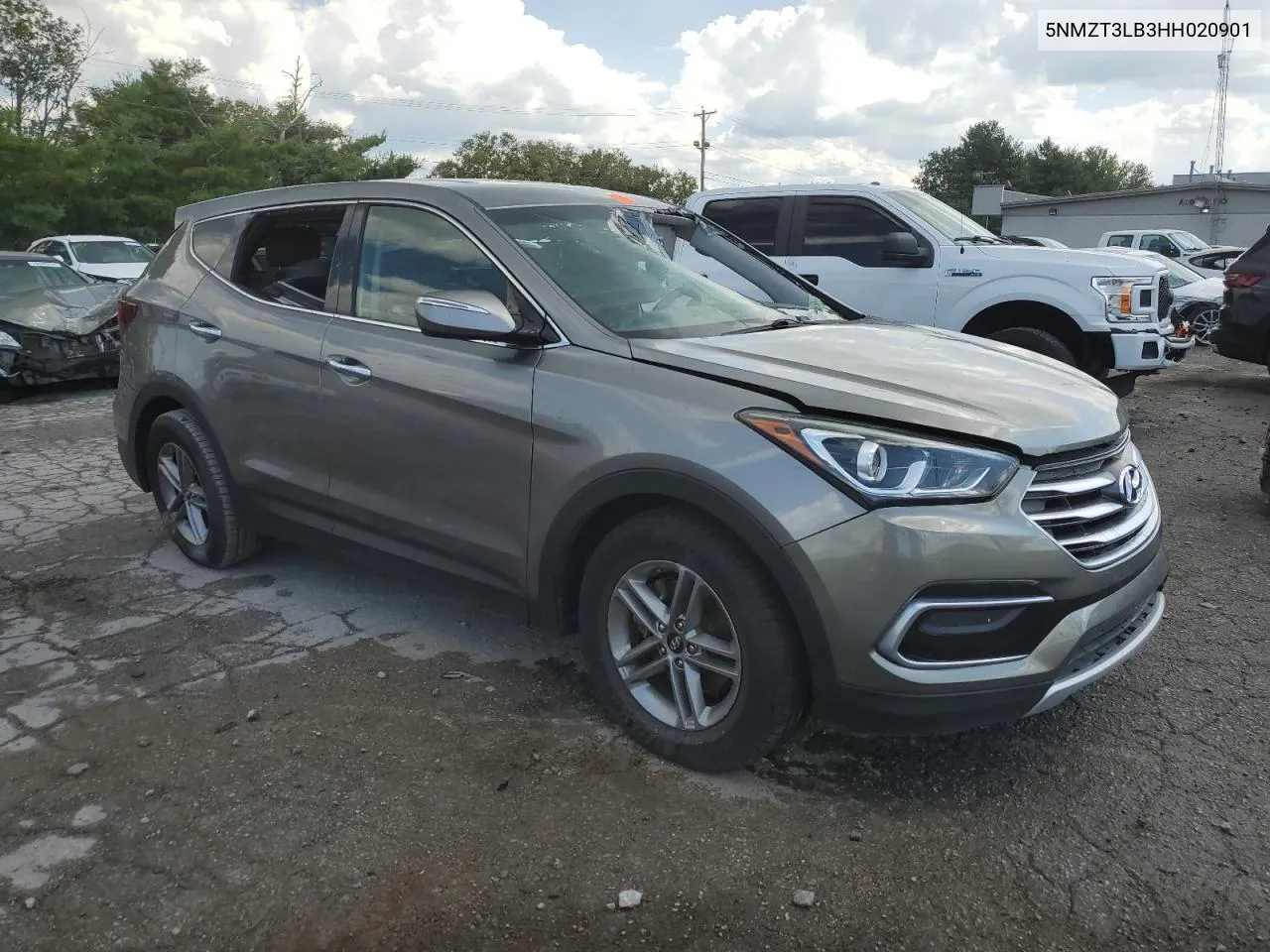 2017 Hyundai Santa Fe Sport VIN: 5NMZT3LB3HH020901 Lot: 69880434