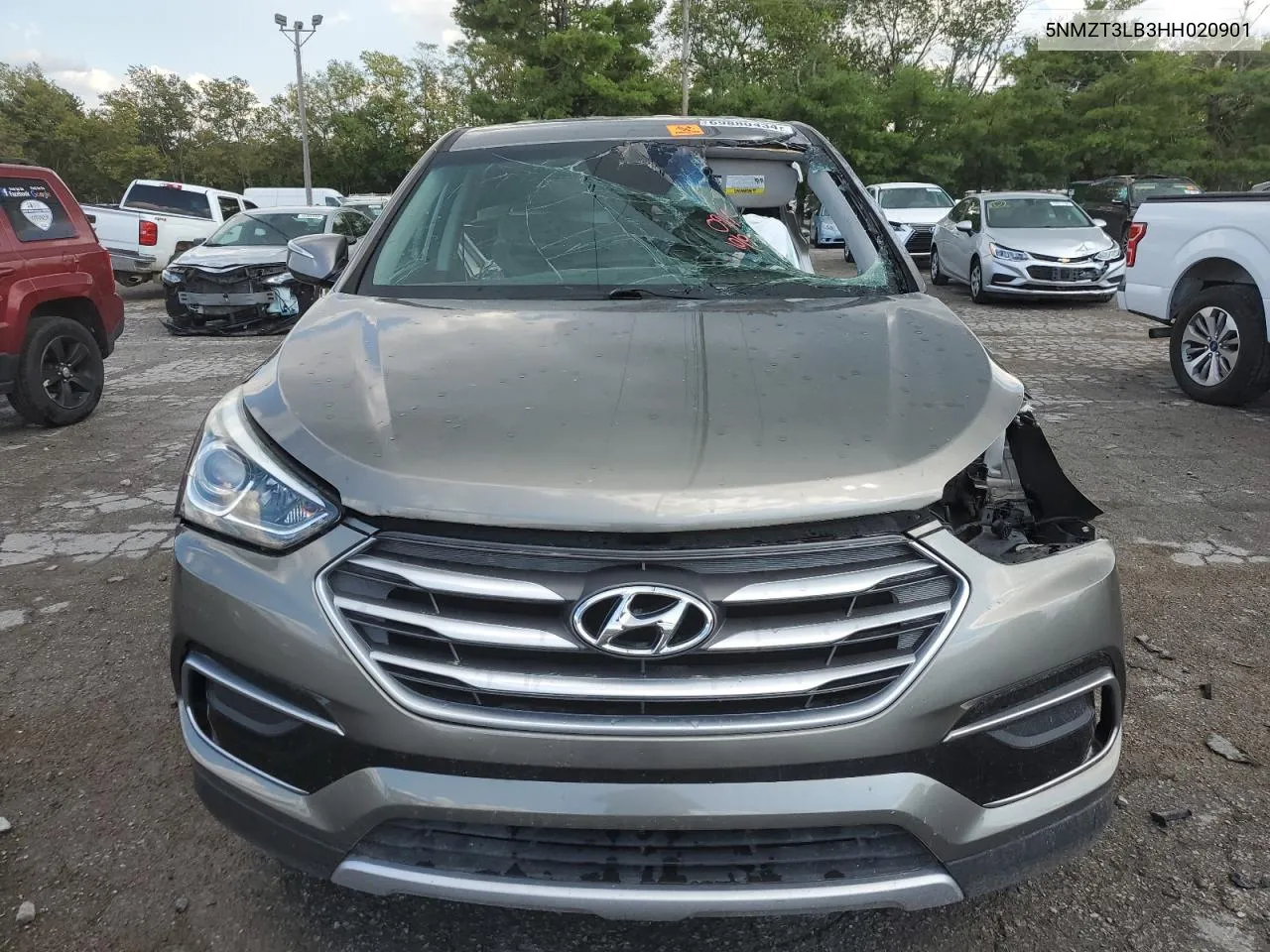 2017 Hyundai Santa Fe Sport VIN: 5NMZT3LB3HH020901 Lot: 69880434