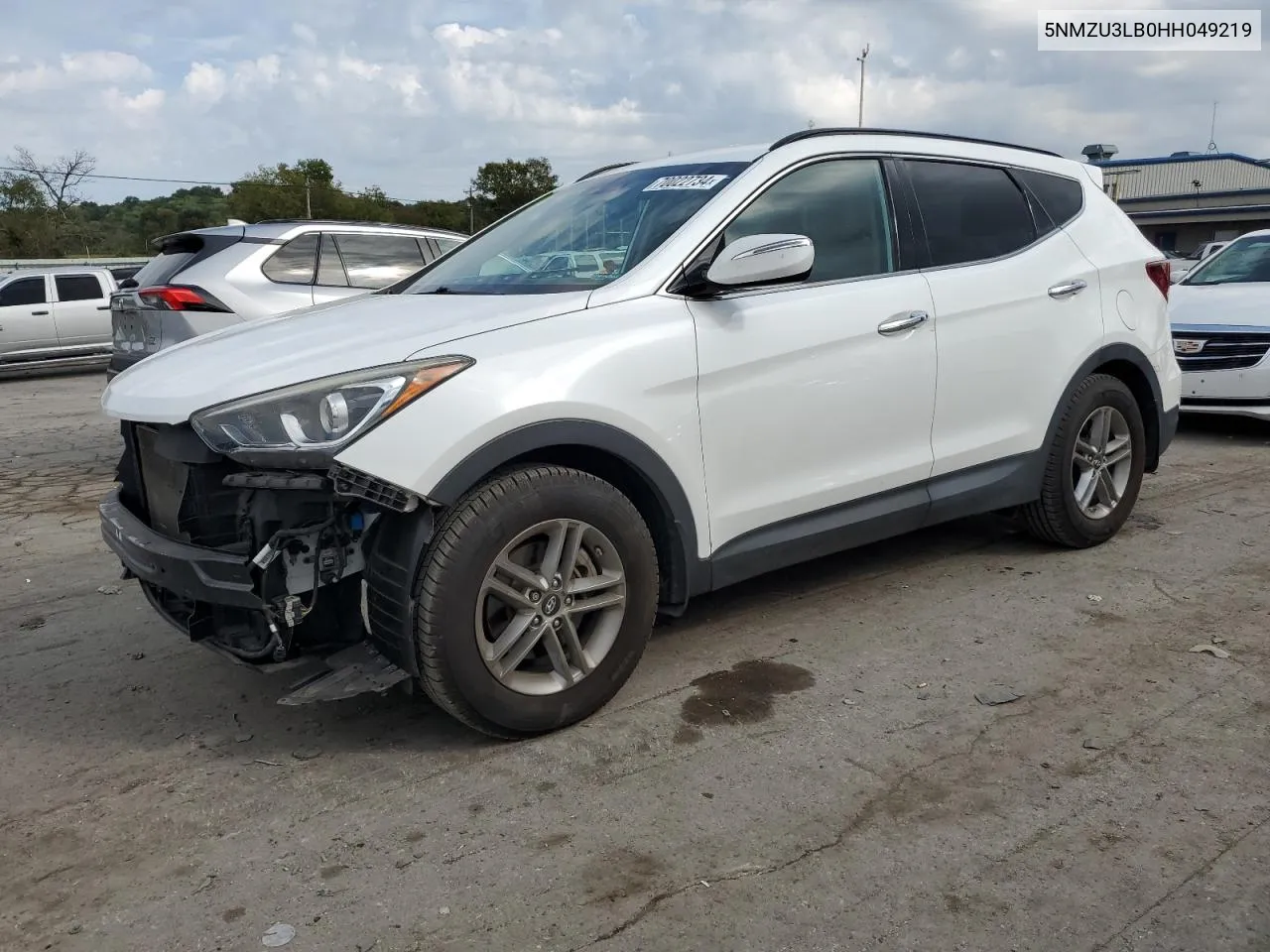 2017 Hyundai Santa Fe Sport VIN: 5NMZU3LB0HH049219 Lot: 70022734