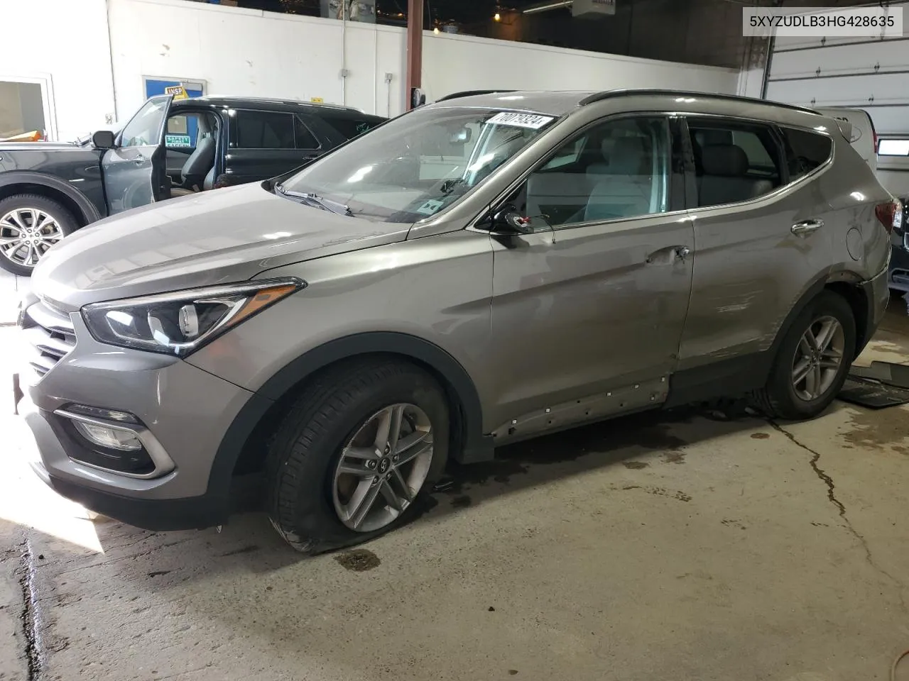 2017 Hyundai Santa Fe Sport VIN: 5XYZUDLB3HG428635 Lot: 70079324