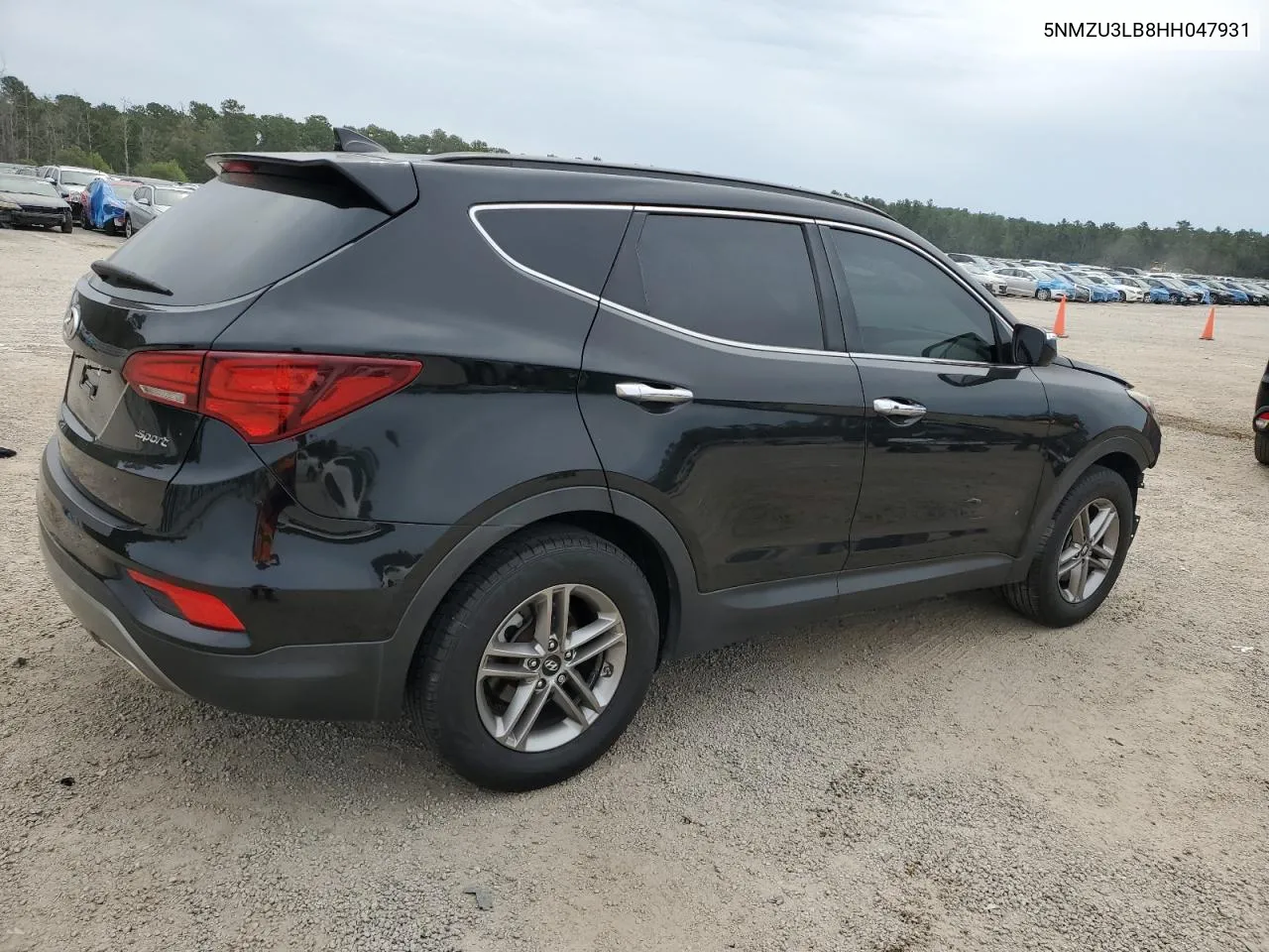 2017 Hyundai Santa Fe Sport VIN: 5NMZU3LB8HH047931 Lot: 70249764