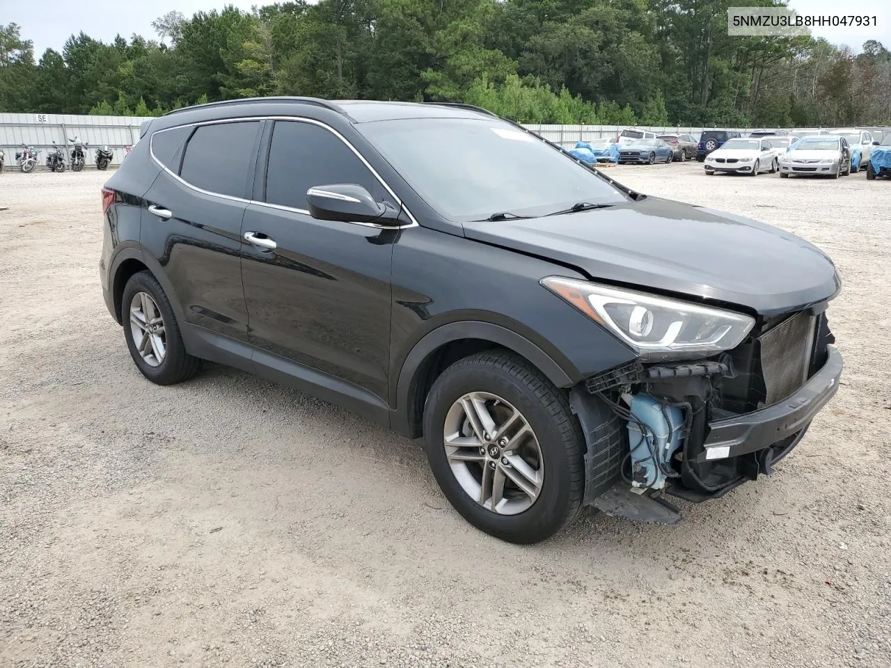 2017 Hyundai Santa Fe Sport VIN: 5NMZU3LB8HH047931 Lot: 70249764