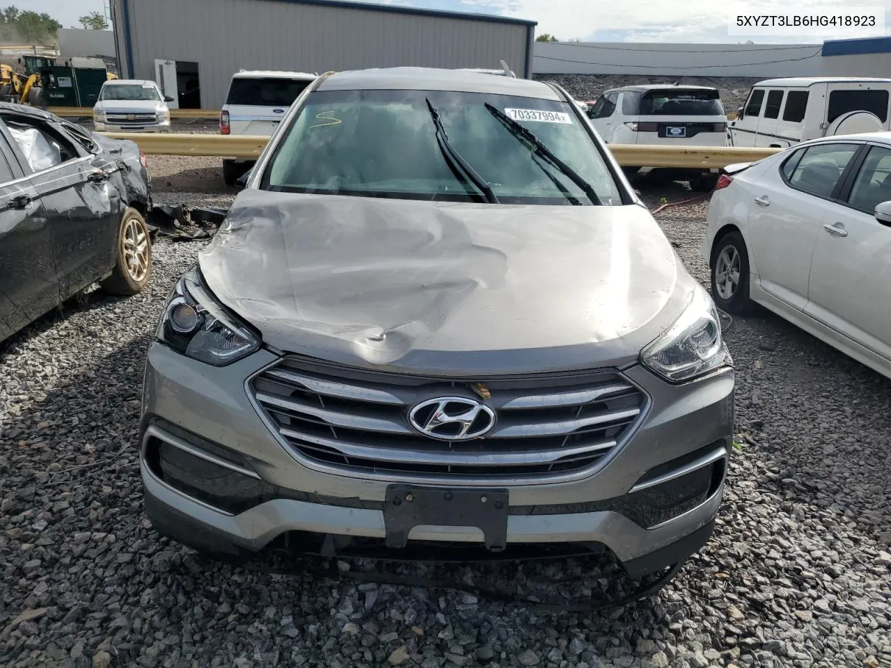 2017 Hyundai Santa Fe Sport VIN: 5XYZT3LB6HG418923 Lot: 70337994