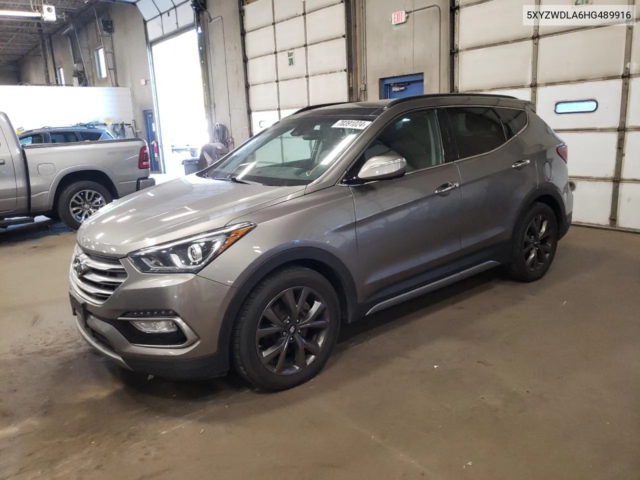 5XYZWDLA6HG489916 2017 Hyundai Santa Fe Sport