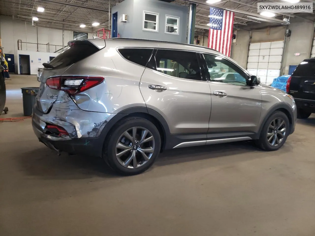 2017 Hyundai Santa Fe Sport VIN: 5XYZWDLA6HG489916 Lot: 70391024