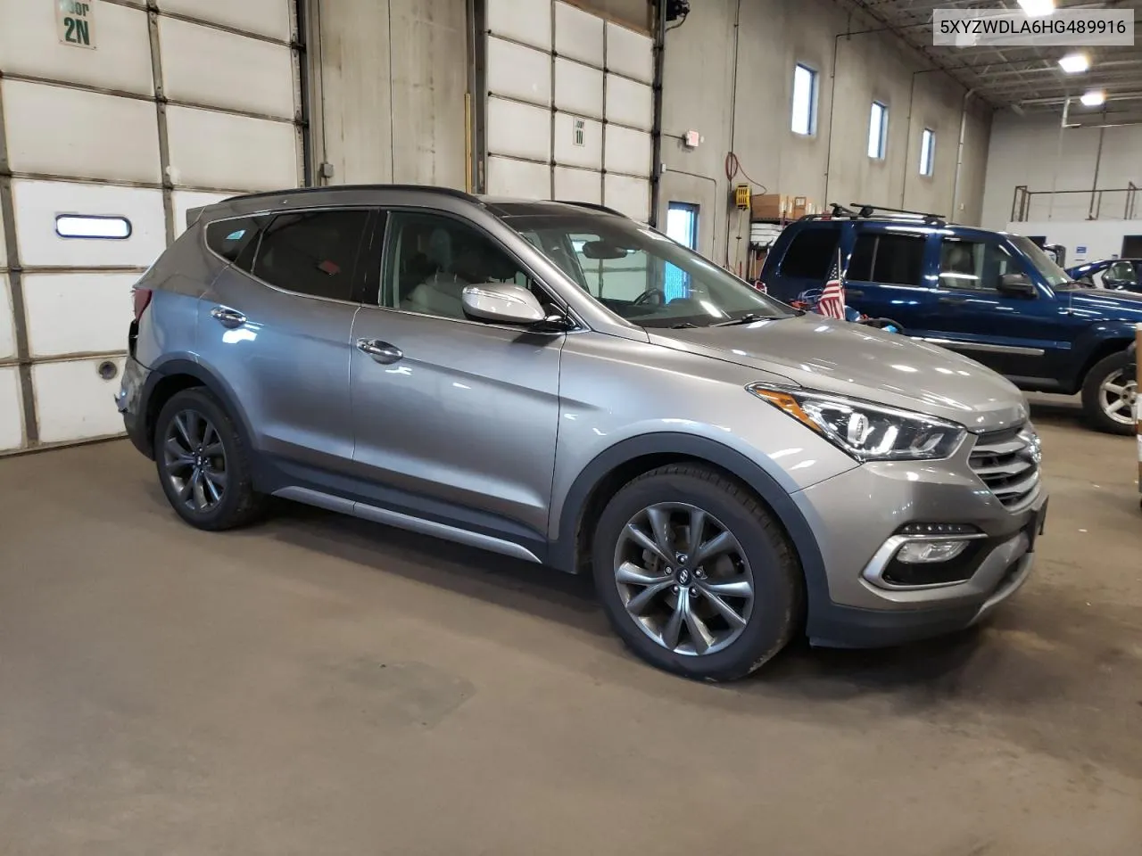 5XYZWDLA6HG489916 2017 Hyundai Santa Fe Sport