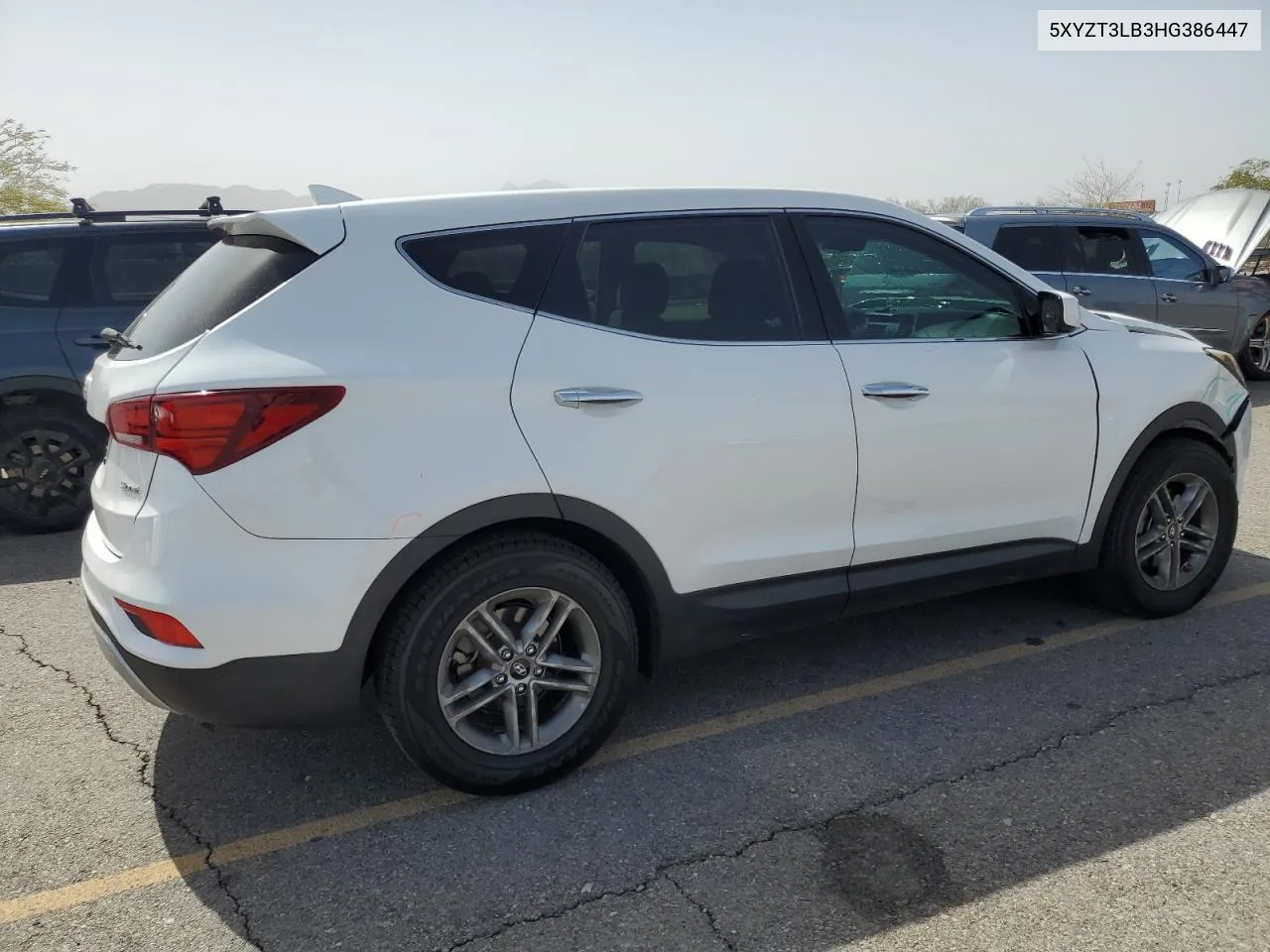 2017 Hyundai Santa Fe Sport VIN: 5XYZT3LB3HG386447 Lot: 70412594