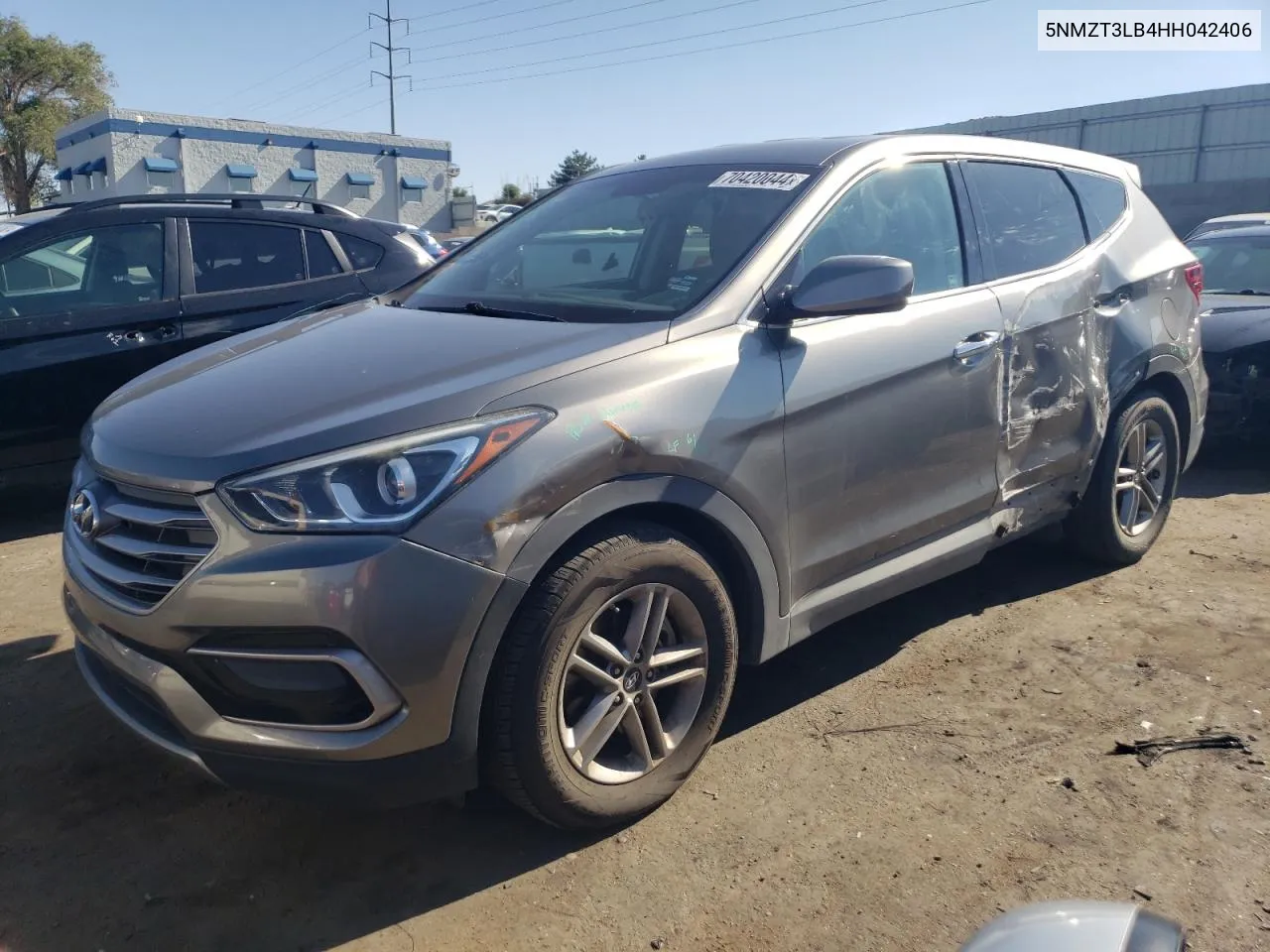 2017 Hyundai Santa Fe Sport VIN: 5NMZT3LB4HH042406 Lot: 70420044