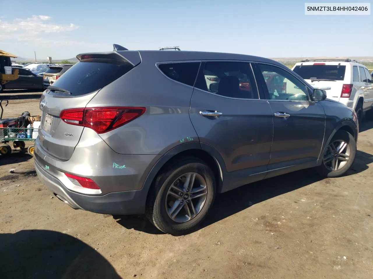 5NMZT3LB4HH042406 2017 Hyundai Santa Fe Sport