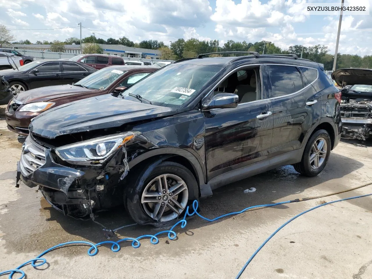 2017 Hyundai Santa Fe Sport VIN: 5XYZU3LB0HG423502 Lot: 70427554