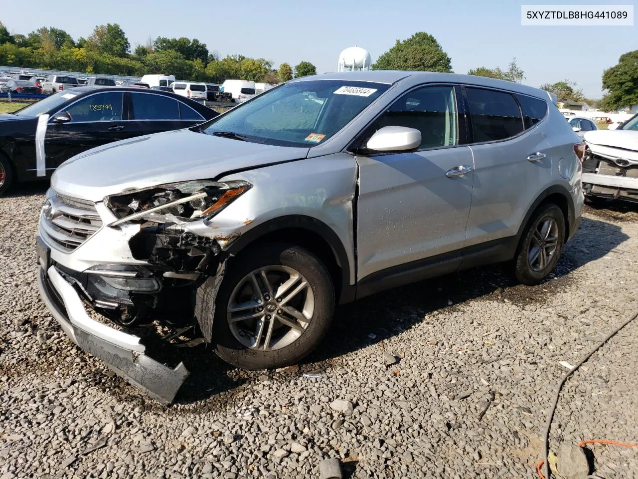 2017 Hyundai Santa Fe Sport VIN: 5XYZTDLB8HG441089 Lot: 70465844