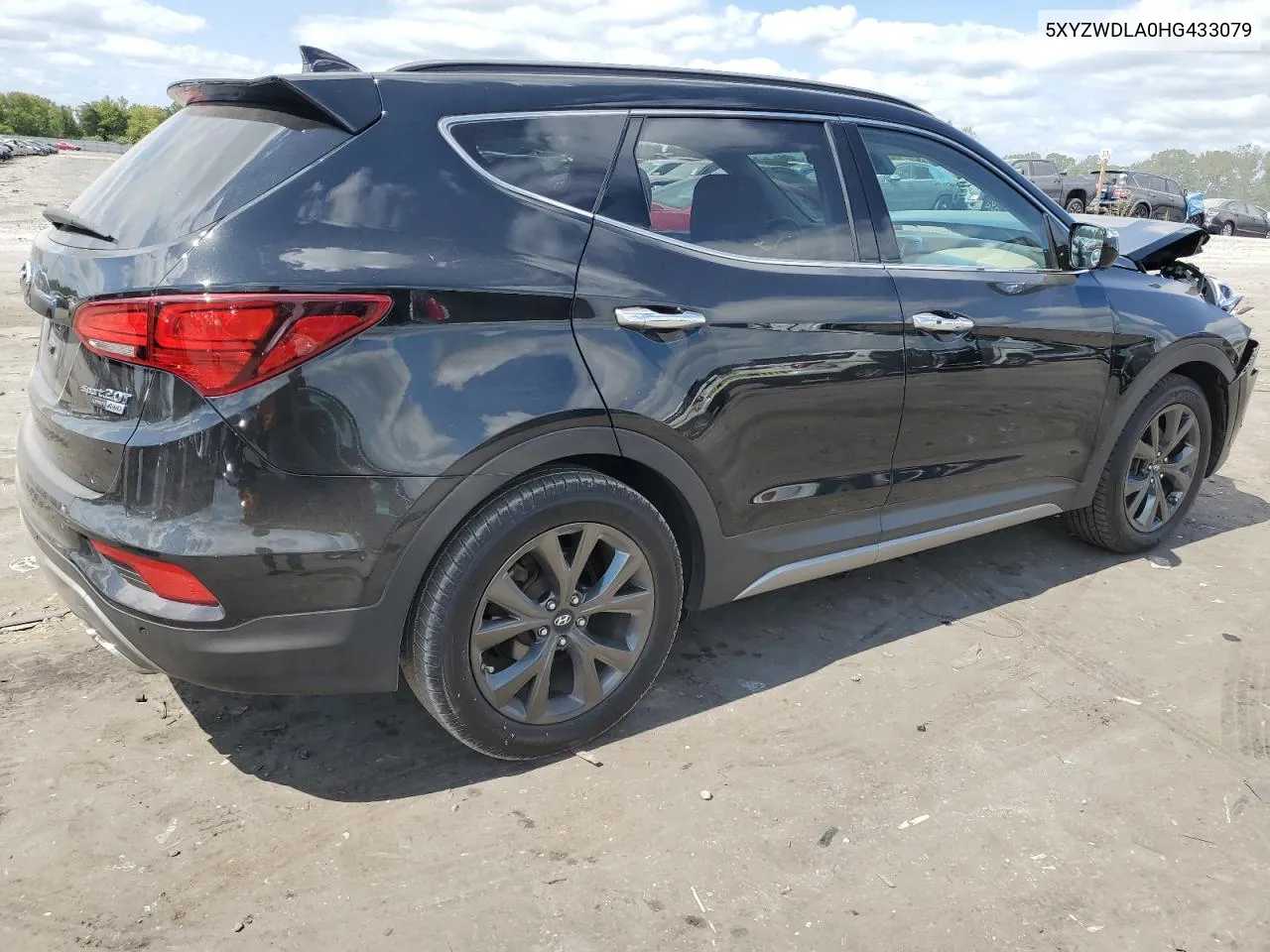 5XYZWDLA0HG433079 2017 Hyundai Santa Fe Sport