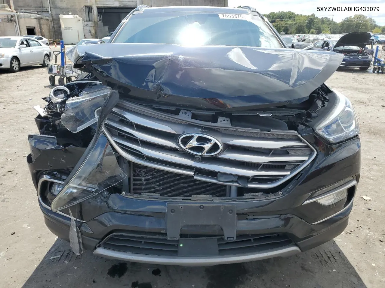 5XYZWDLA0HG433079 2017 Hyundai Santa Fe Sport