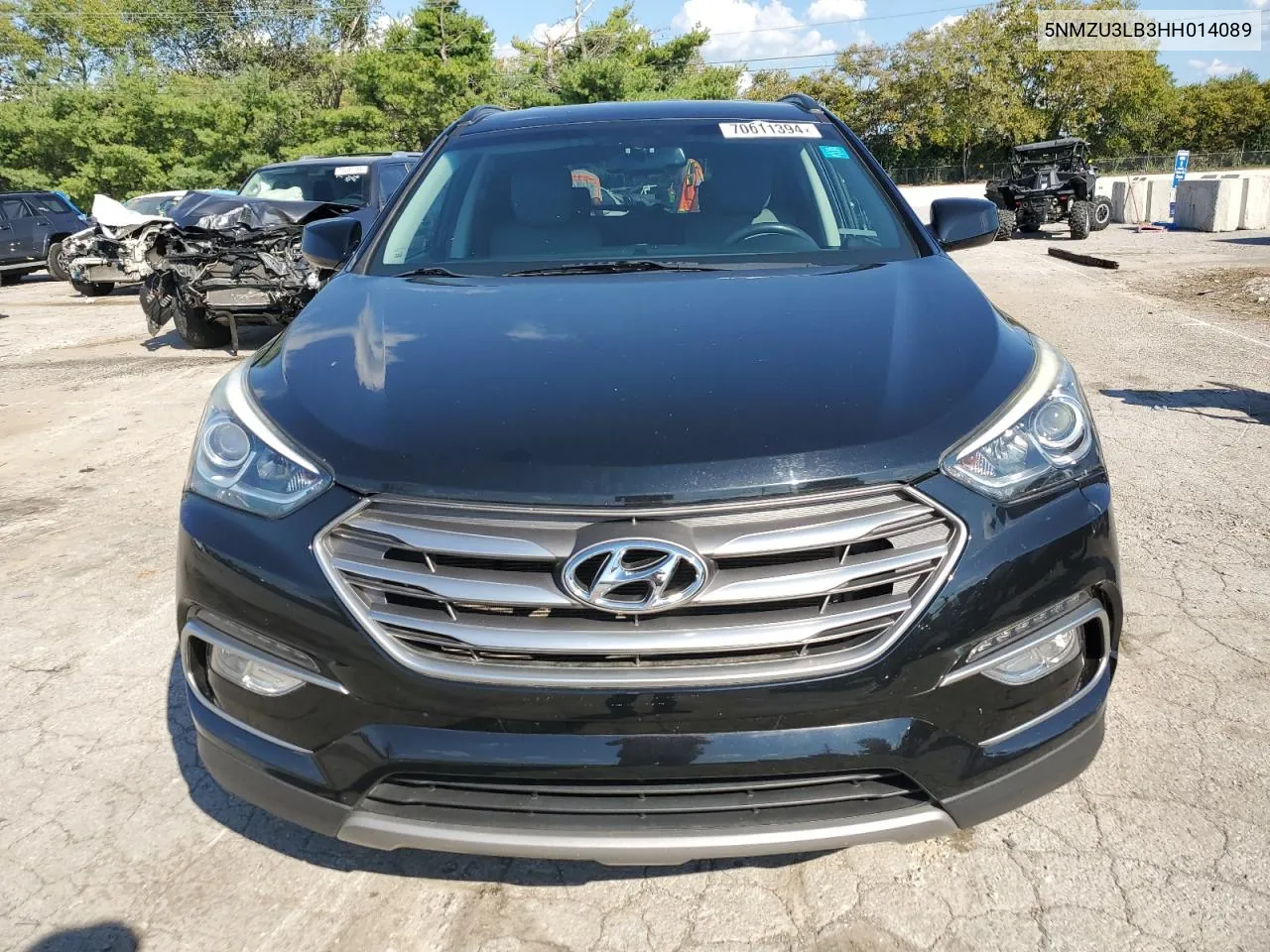 2017 Hyundai Santa Fe Sport VIN: 5NMZU3LB3HH014089 Lot: 70611394