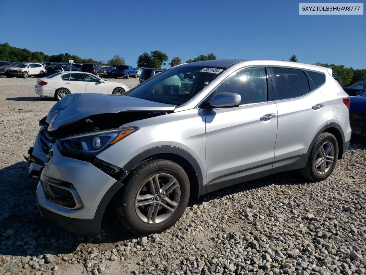 5XYZTDLB3HG493777 2017 Hyundai Santa Fe Sport