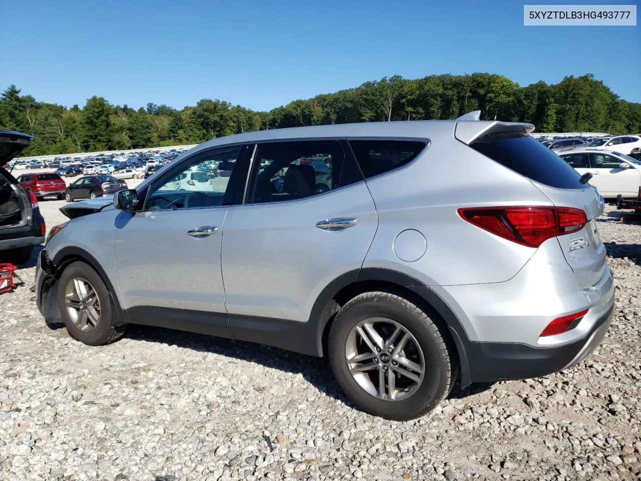 2017 Hyundai Santa Fe Sport VIN: 5XYZTDLB3HG493777 Lot: 70623454