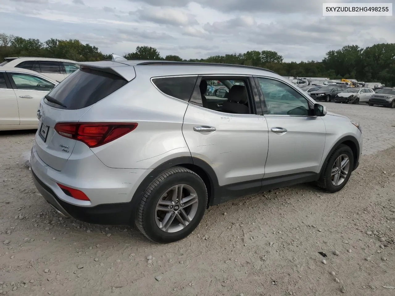 2017 Hyundai Santa Fe Sport VIN: 5XYZUDLB2HG498255 Lot: 70636764