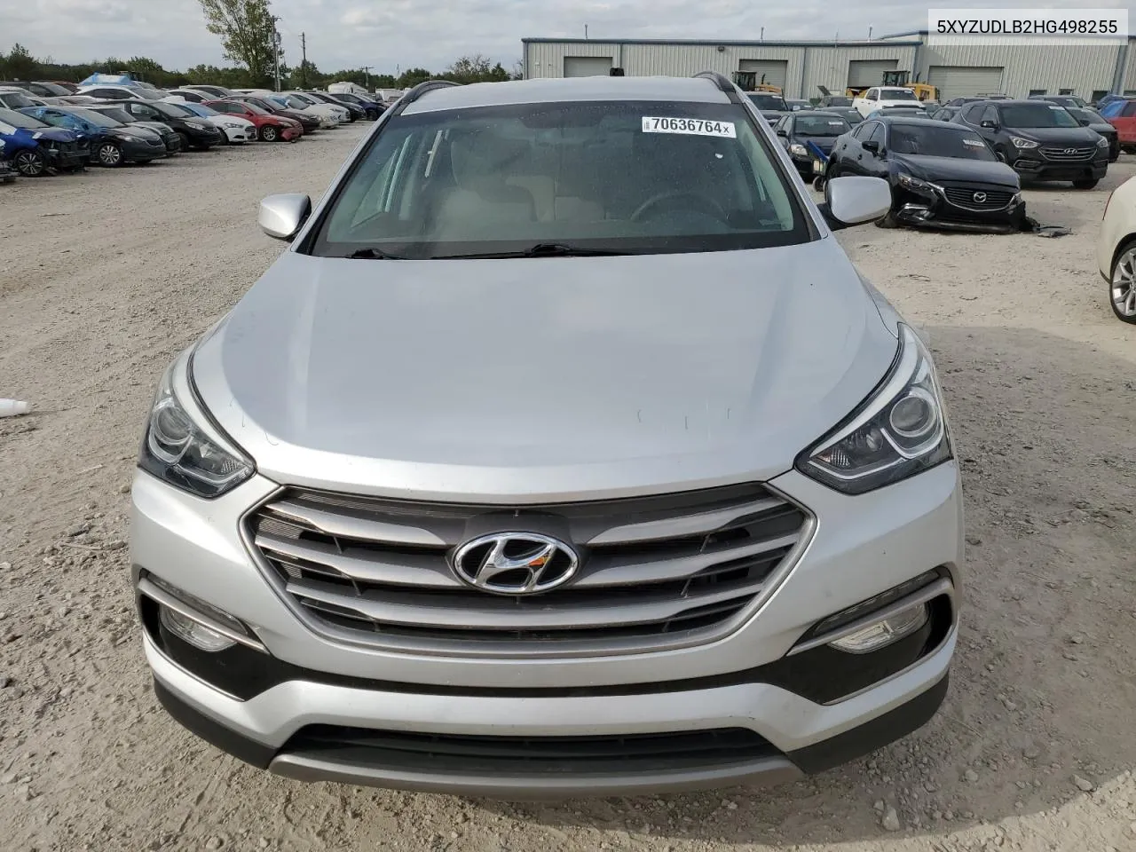 2017 Hyundai Santa Fe Sport VIN: 5XYZUDLB2HG498255 Lot: 70636764