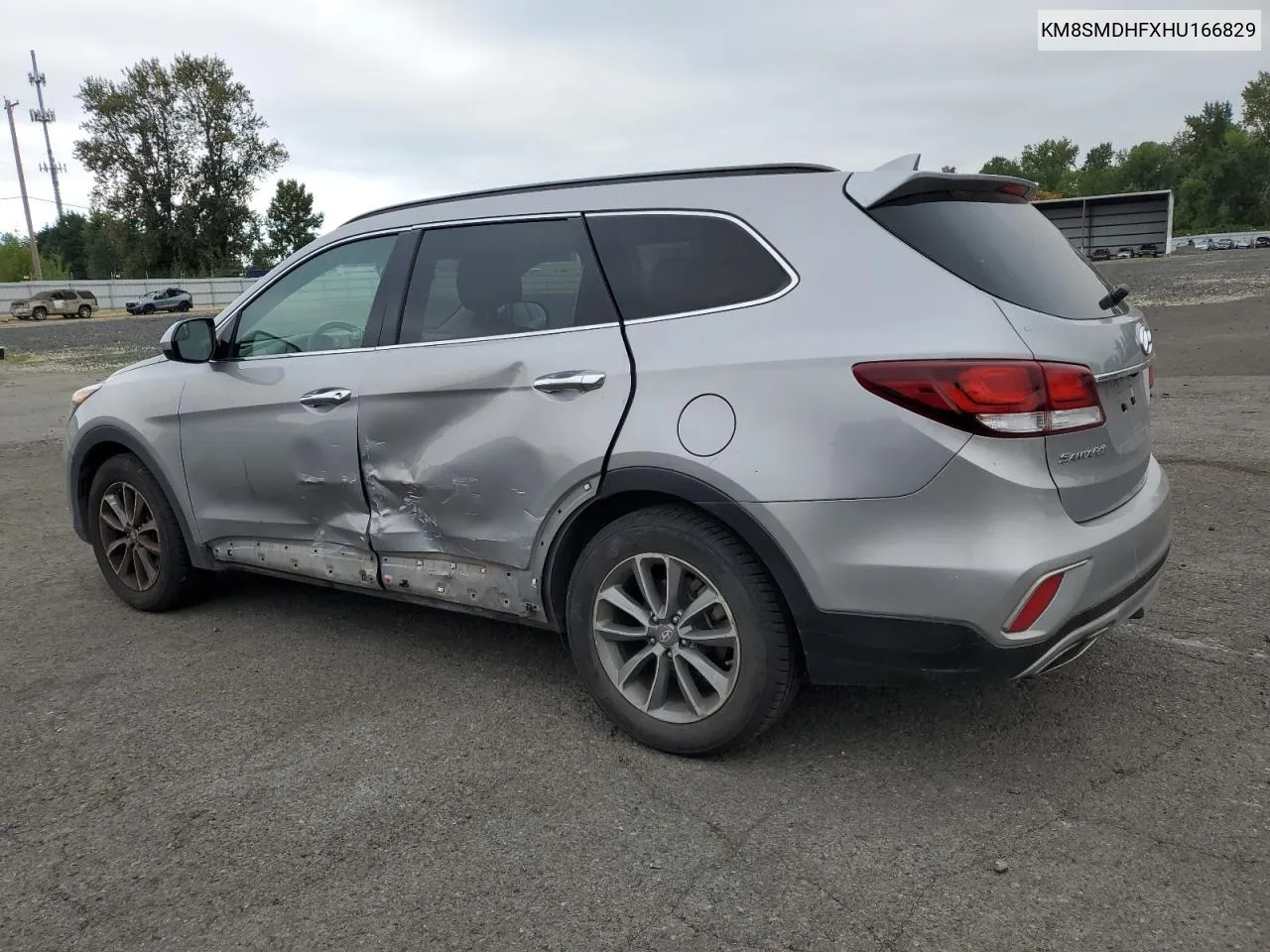 2017 Hyundai Santa Fe Se VIN: KM8SMDHFXHU166829 Lot: 70682584