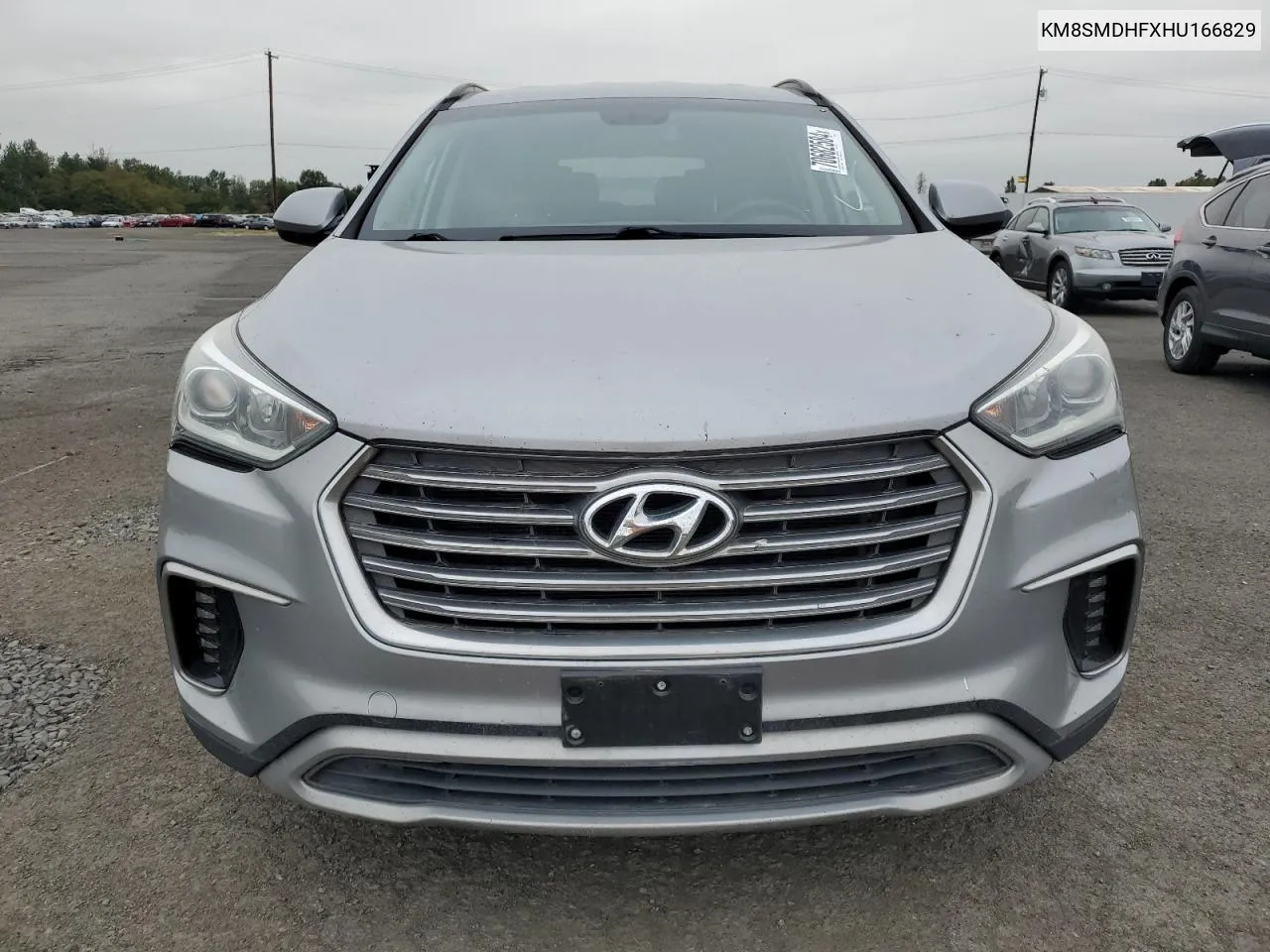 KM8SMDHFXHU166829 2017 Hyundai Santa Fe Se