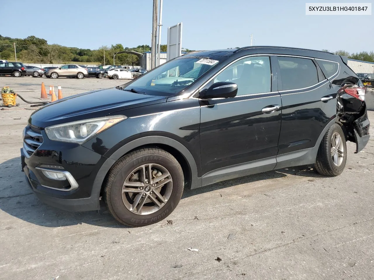 5XYZU3LB1HG401847 2017 Hyundai Santa Fe Sport