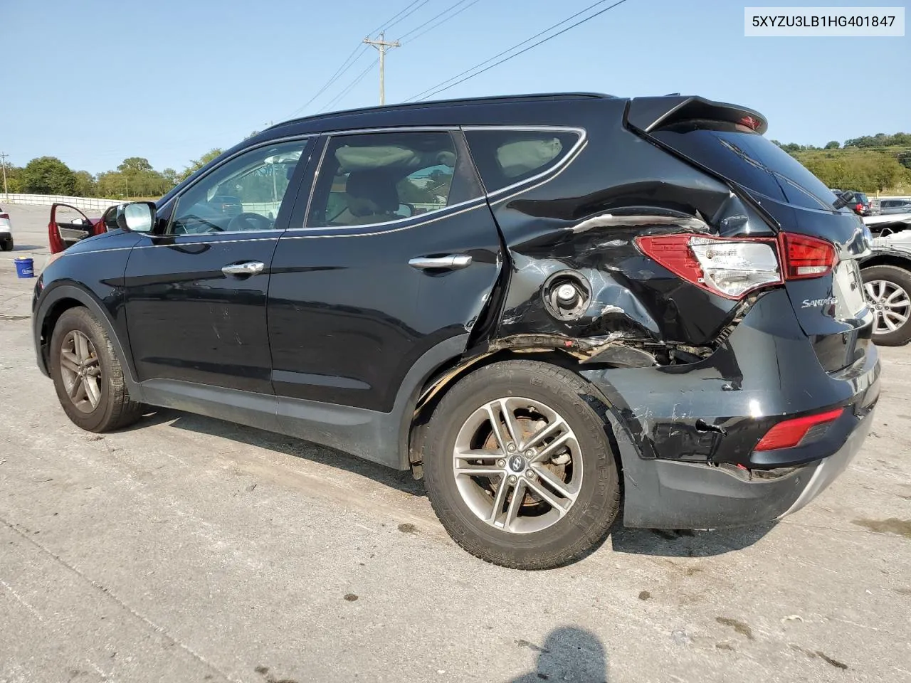 2017 Hyundai Santa Fe Sport VIN: 5XYZU3LB1HG401847 Lot: 70711584