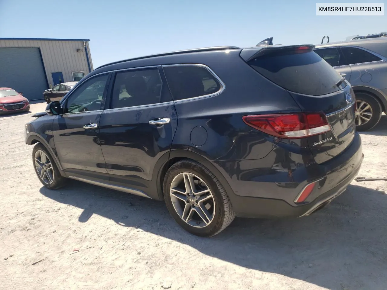 KM8SR4HF7HU228513 2017 Hyundai Santa Fe Se Ultimate