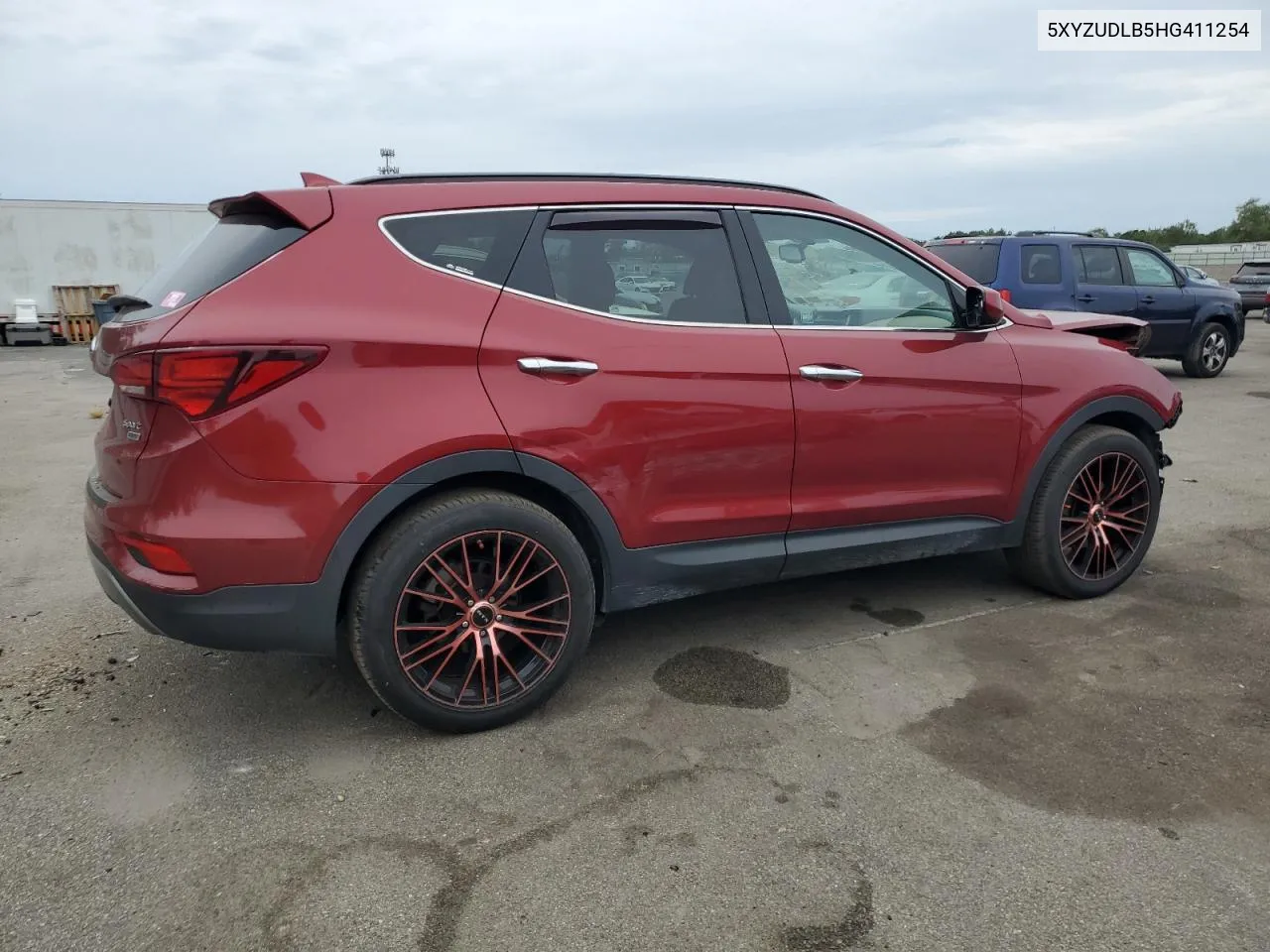 5XYZUDLB5HG411254 2017 Hyundai Santa Fe Sport