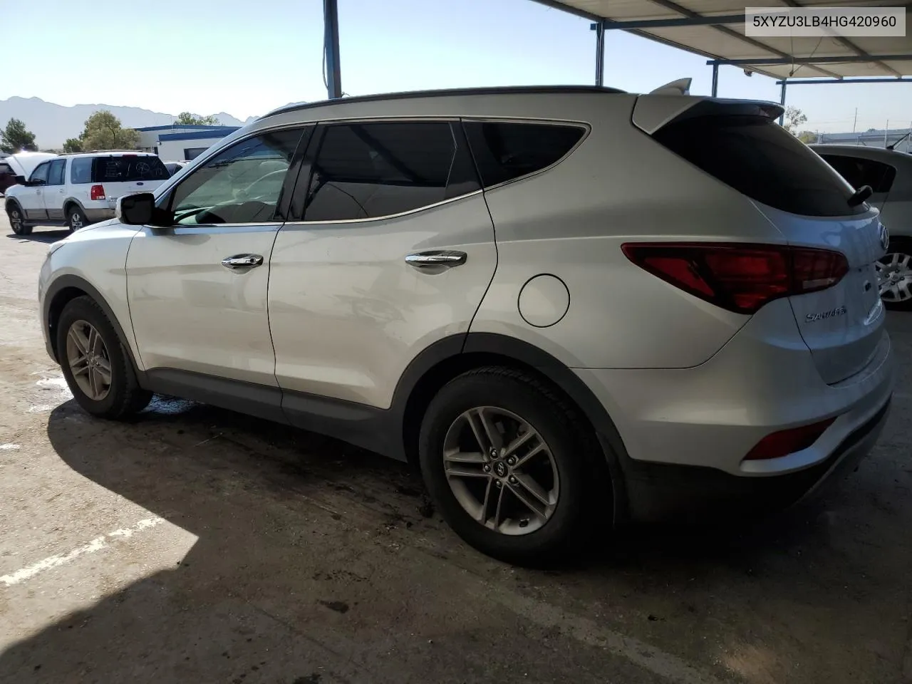 2017 Hyundai Santa Fe Sport VIN: 5XYZU3LB4HG420960 Lot: 70831304