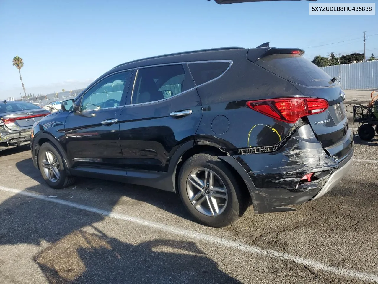 2017 Hyundai Santa Fe Sport VIN: 5XYZUDLB8HG435838 Lot: 70872474