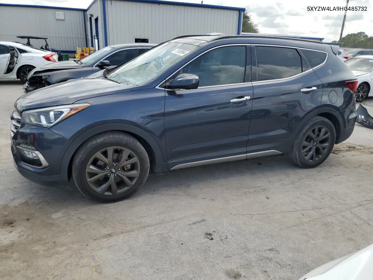 2017 Hyundai Santa Fe Sport VIN: 5XYZW4LA9HG485732 Lot: 71108964