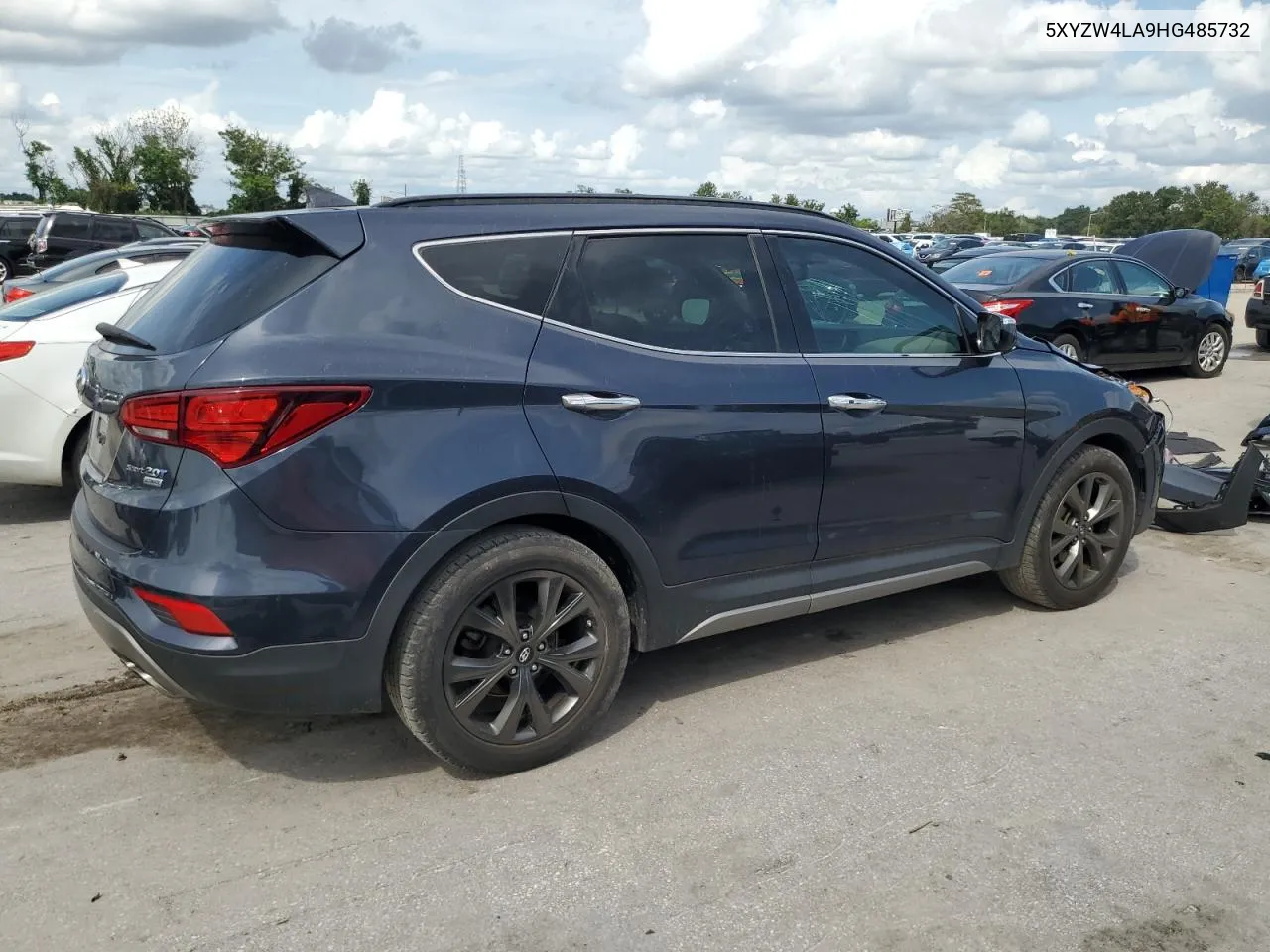 2017 Hyundai Santa Fe Sport VIN: 5XYZW4LA9HG485732 Lot: 71108964